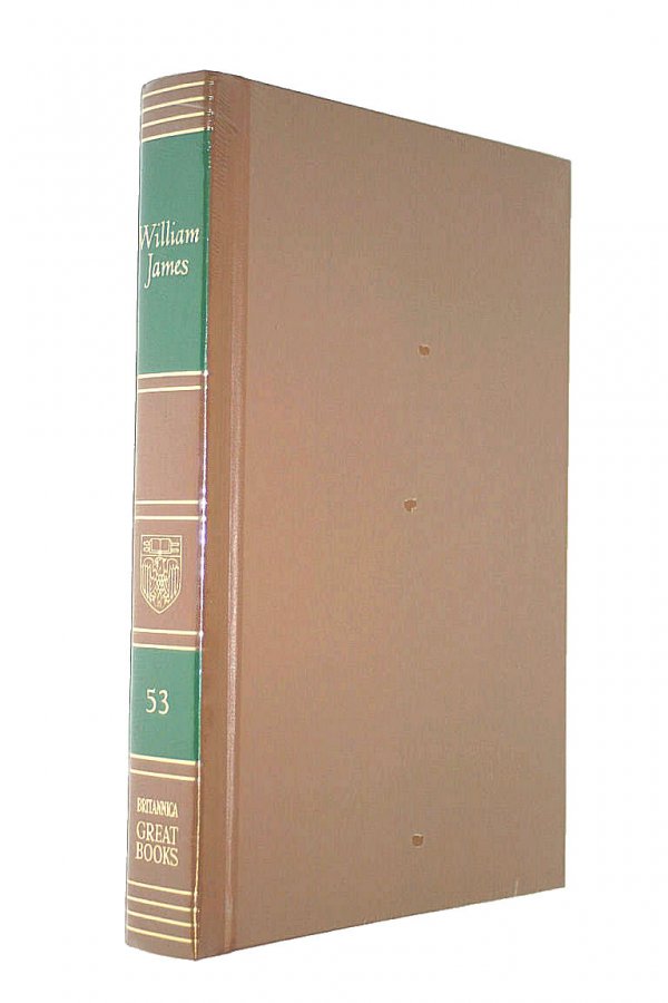 Image for Great Books Of The Western World : Volume 53 : William James :