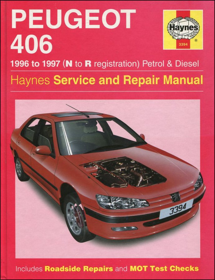 Image for Haynes Manual Peugeot 406 Petrol and Diesel 1997 to 1997