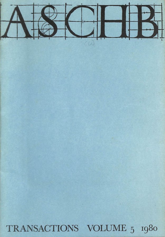 Image for Association for Studies in the Conservation of Historic Buildings, Transactions, Volume 5, 1980