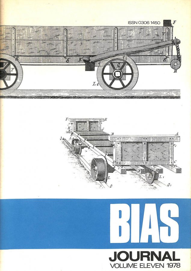 BIAS Journal, Bristol Industrial Archaeological Society, Volume Eleven Image for BIAS Journal, Bristol Industrial Archaeological Society, Volume Eleven