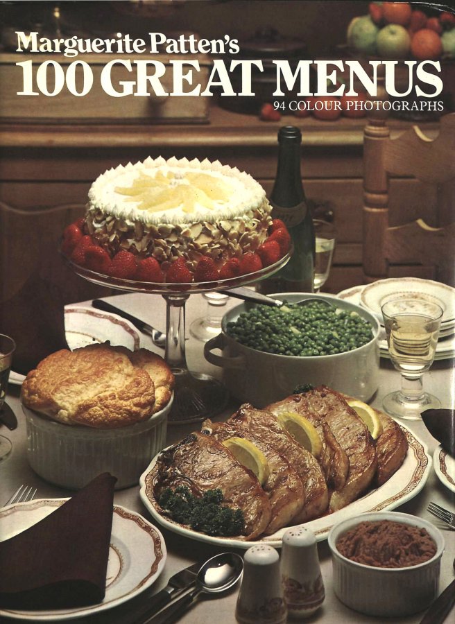 Image for Marguerite Patten's 100 Great Menus