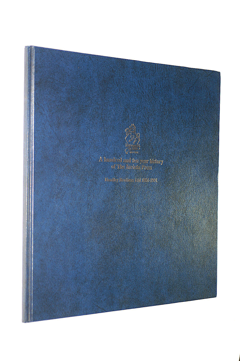 Image for A Hundred and Ten Year History of the Invicta Press