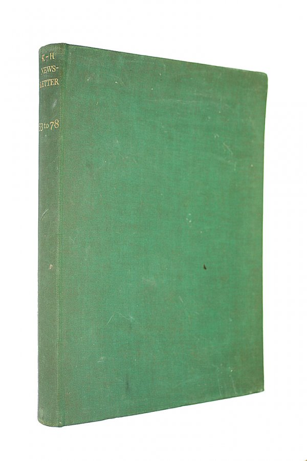 Image for K-H News-Letter Service Volume Three Letters 53-78
