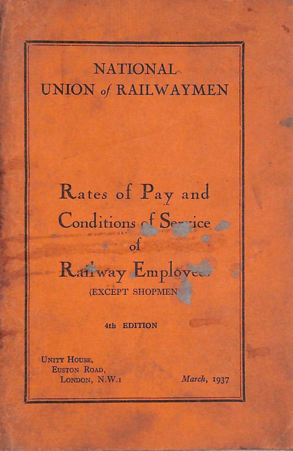 Image for Rates of Pay and Condition of Service of Railway Emloyees