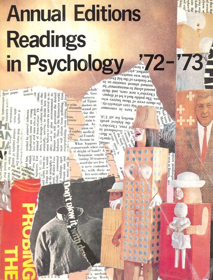 Image for Annual Editions: Readings in Psychology '72-'73