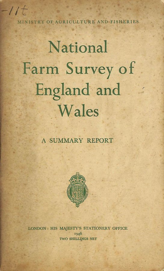 Image for National Farm Survey of England and Wales (1941 - 1943). A Summary Report.