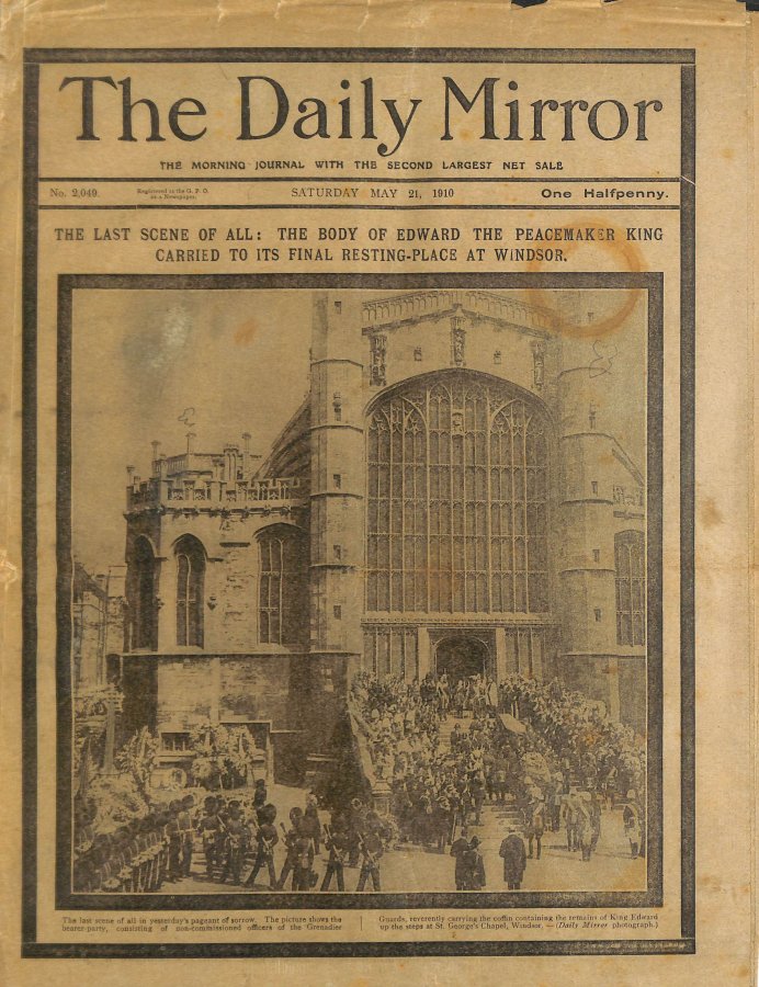 Image for Daily Mirror 21st May 1910