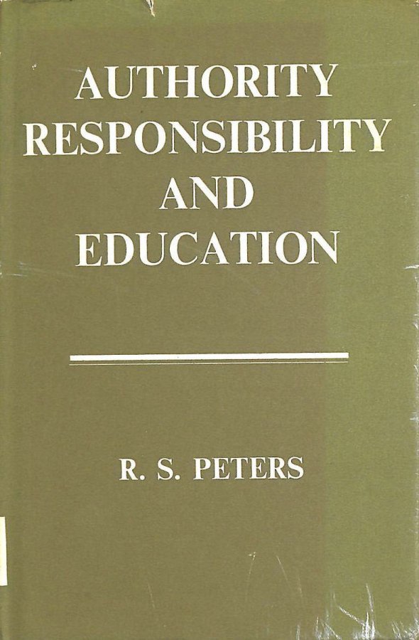 Image for Authority Responsibilty and education