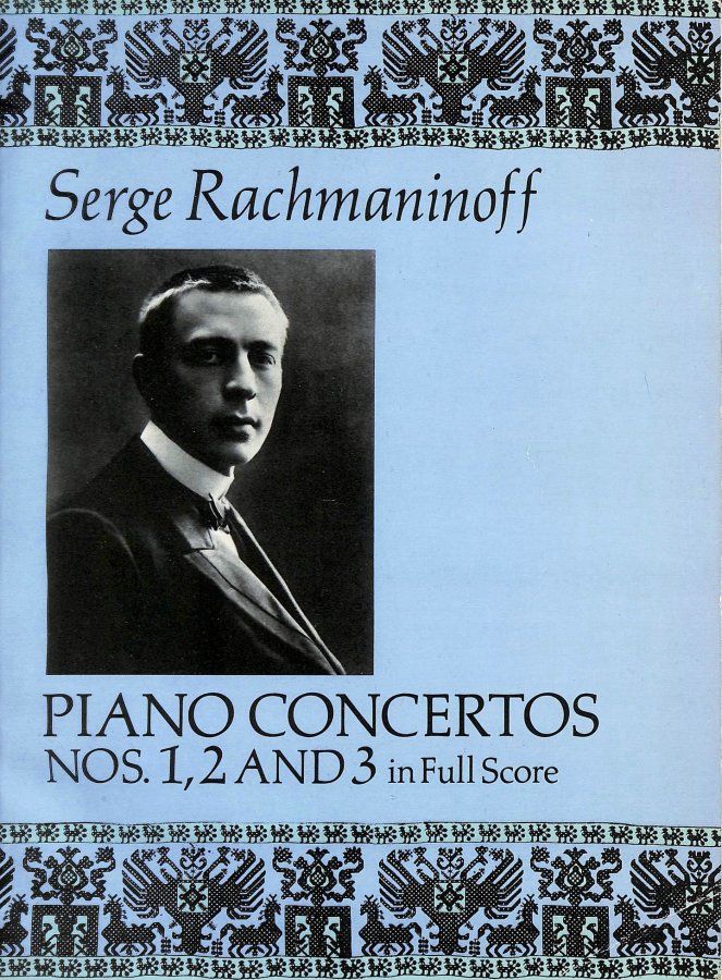 Rachmaninoff Sergei Piano Concertos Nos 1 2 And 3 In Full Score Bk (Piano Concertos, 2 and 3) Image for Rachmaninoff Sergei Piano Concertos Nos 1 2 And 3 In Full Score Bk (Piano Concertos, 2 and 3)
