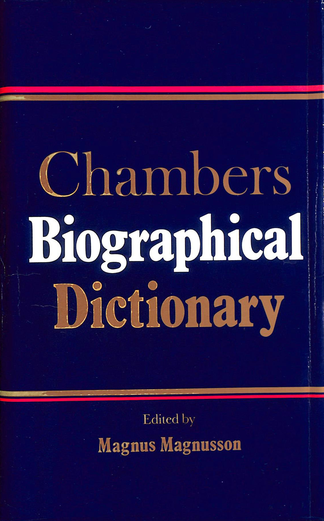 Image for Chambers Biographical Dictionary
