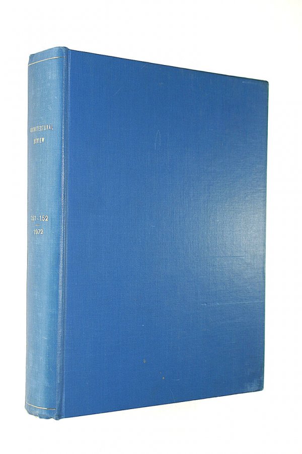 Image for The Architectural Review 1972 Including Both Volumes 151 and 152