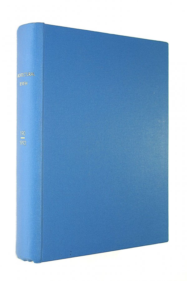 Image for The Architectural Review 1992 Including Both Volumes 191 and 192