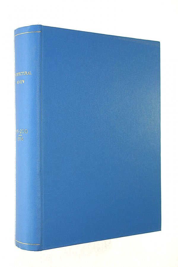 Image for The Architectural Review 1996 Including Both Volumes 199 and 200