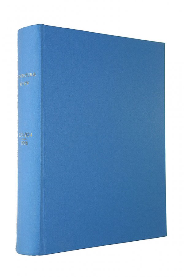 The Architectural Review 1998 Including Both Volumes 203 and 204 Image for The Architectural Review 1998 Including Both Volumes 203 and 204