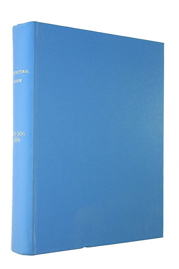 Image for The Architectural Review 1999 Including Both Volumes 205 and 206