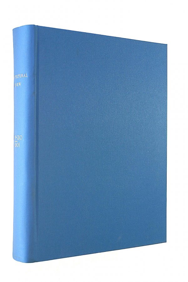 Image for The Architectural Review 2001 Including Both Volumes 209 and 210