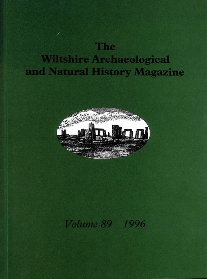 Image for The Wiltshire Archaeological and Natural History Magazine Volume 89 1996