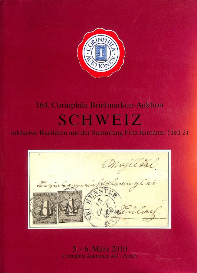 Image for 164. Corinphila Briefmarken-Auktion
