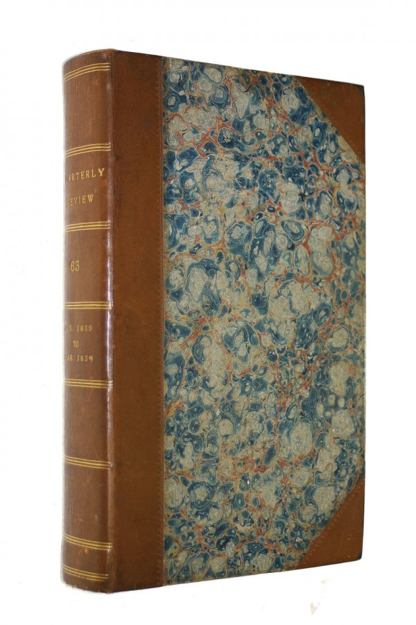 Image for The Quarterly Review; Vol LXIII January and March 1839