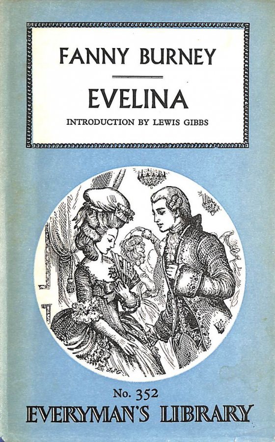 Image for Evelina, or, A young lady's entrance into the world (Everyman's library-no.352)