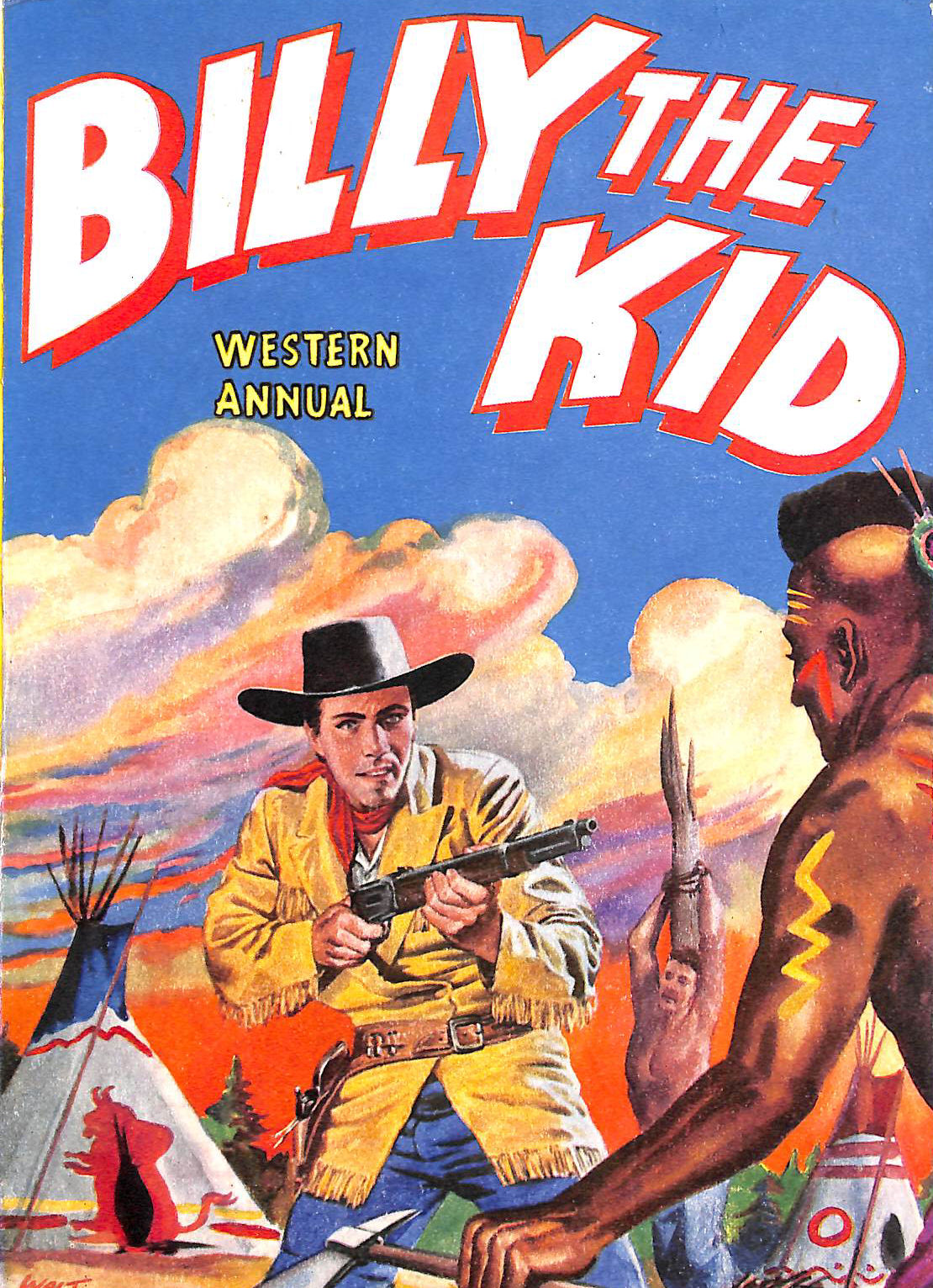 Image for Billy The Kid Western Annual 1956