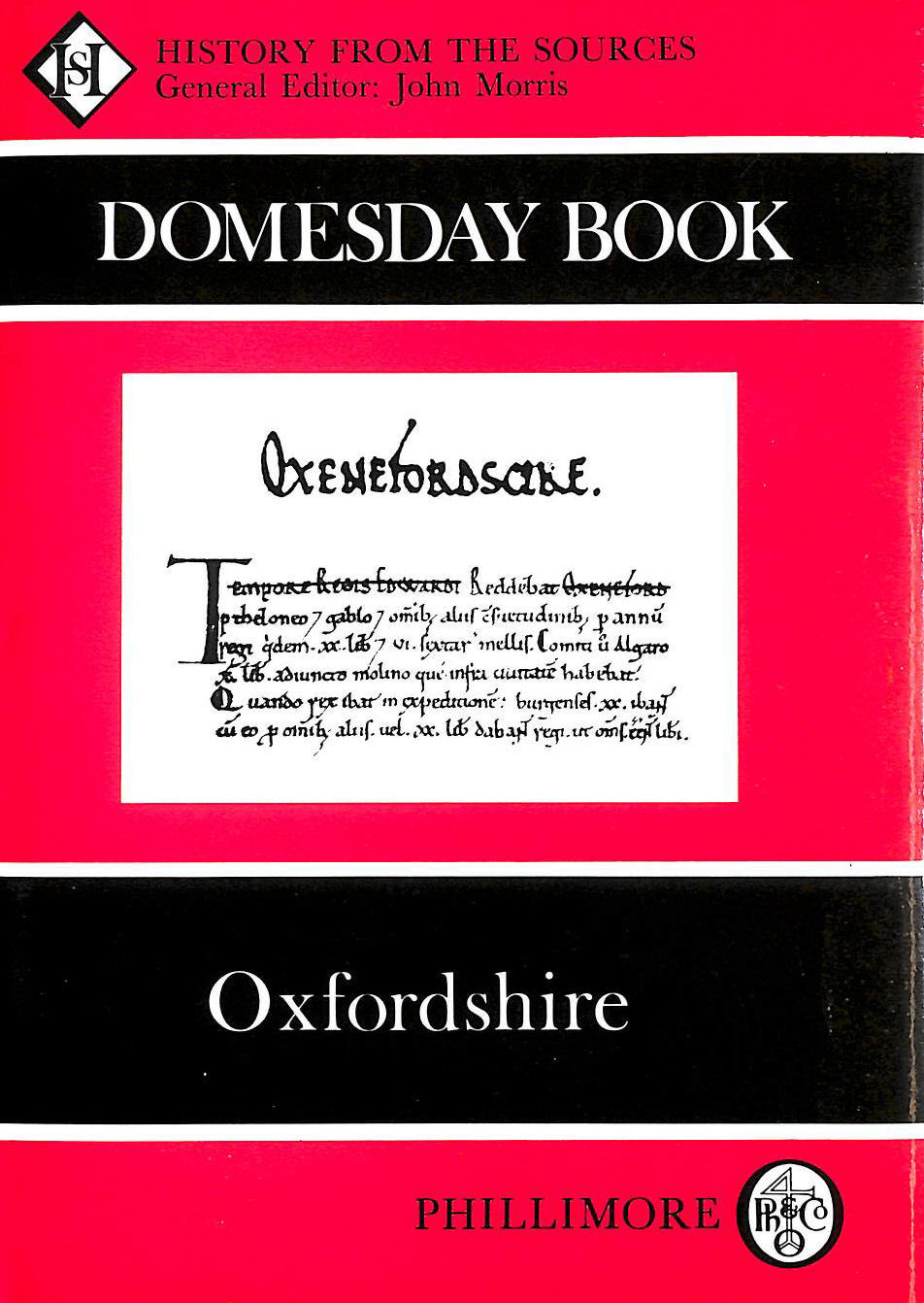 The Domesday Book Oxfordshire (Domesday Books (Phillimore)) History