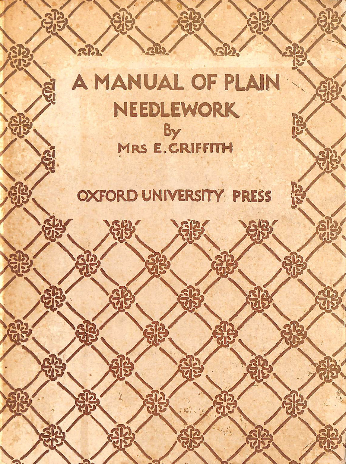 Image for A Manual of Plain Needlework