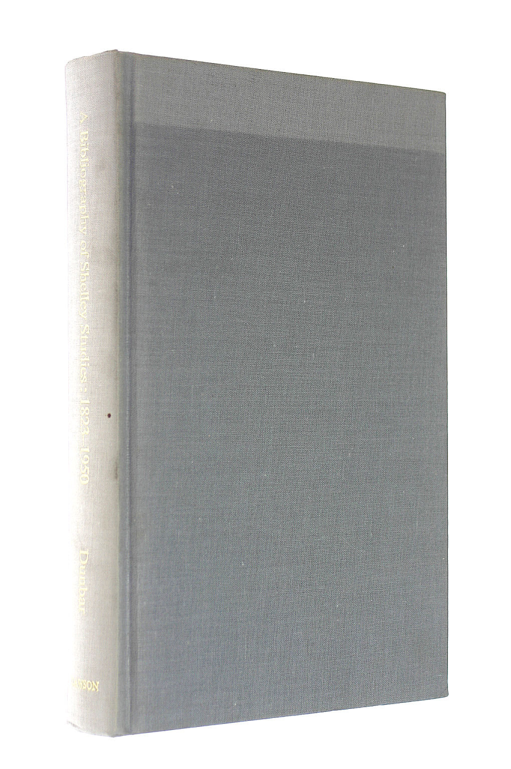 Image for Bibliography of Shelley Studies, 1823-1950