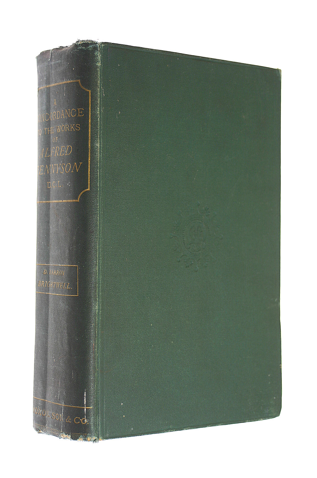 Image for A Concordance To The Entire Works Of Alfred Tennyson