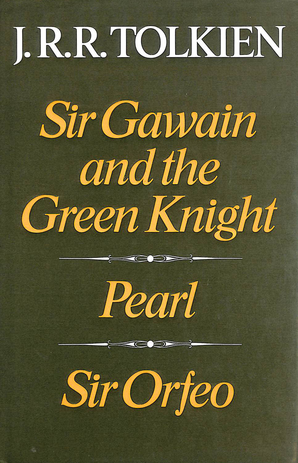 Image for Sir Gawain and the Green Knight & Pearl & Sir Orfeo