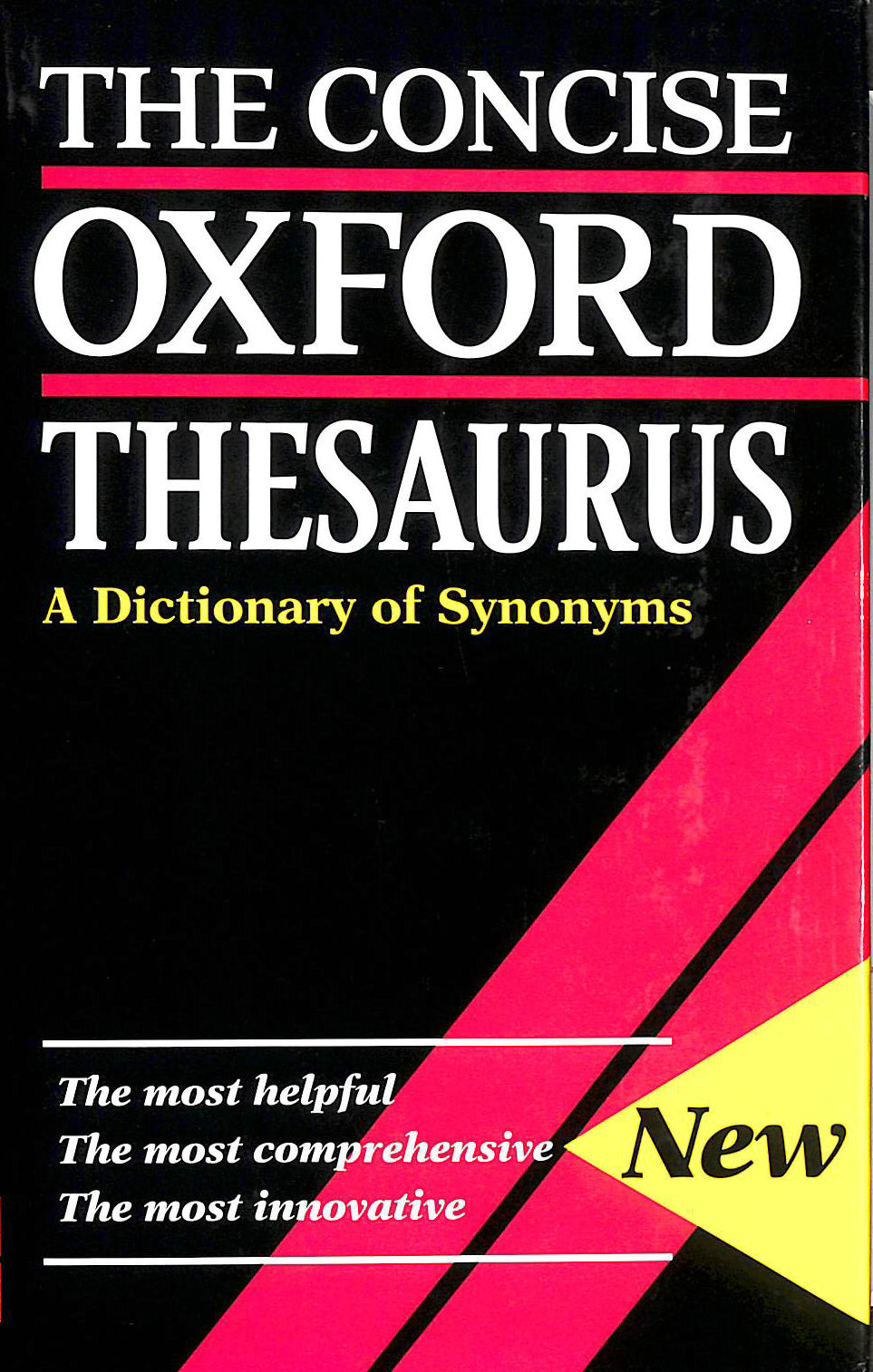 The Oxford Thesaurus An A-Z Dictionary of Synonyms INTRO