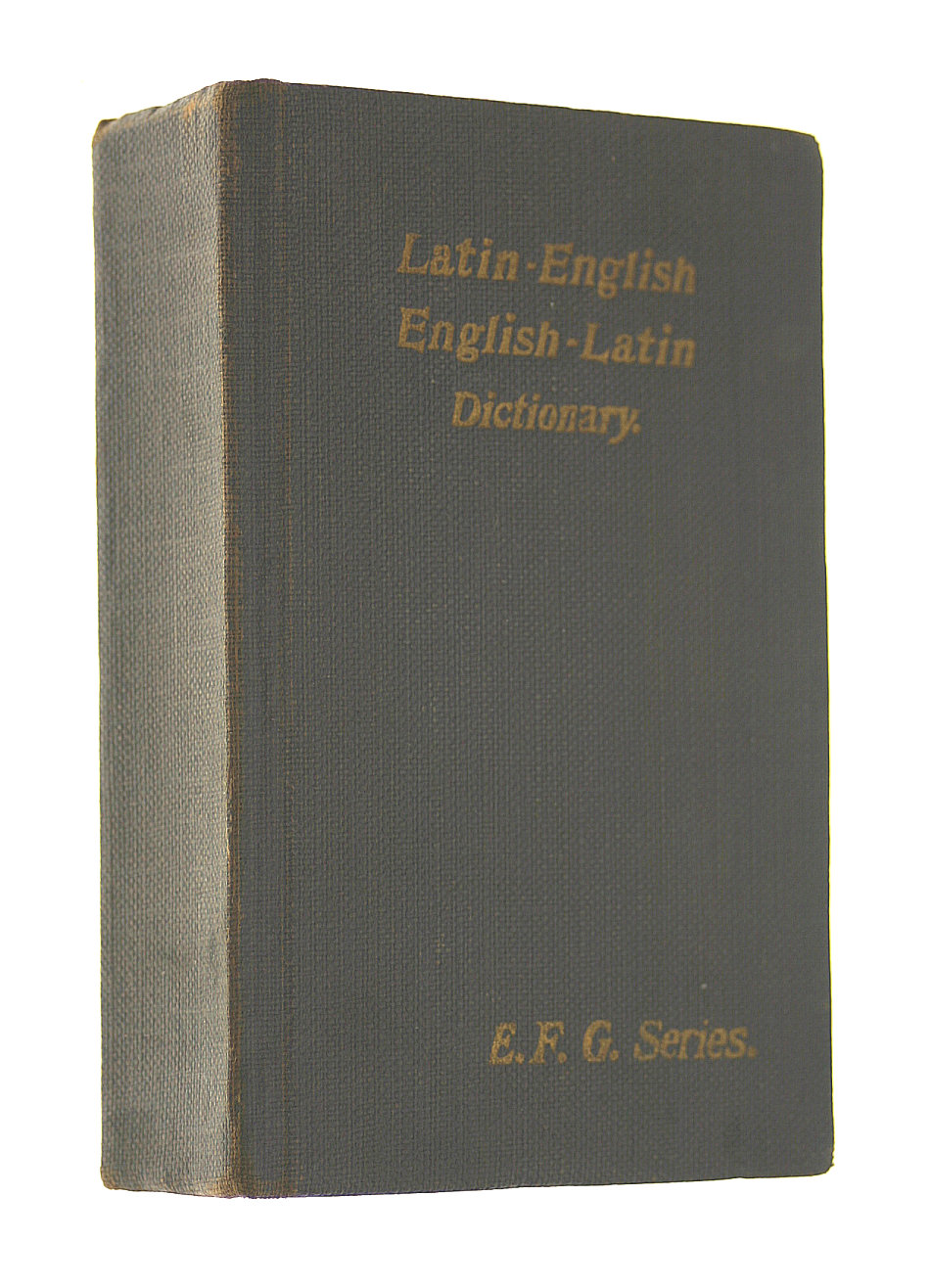 Latin Dictionary Form Complete Latin-English Dictionary